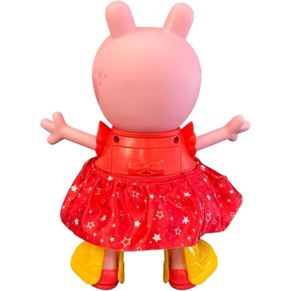 Peppa Pig Peppa’s Muddy Muddles Party Singing & Dancing Red Dress Toy - Picture 3 of 7